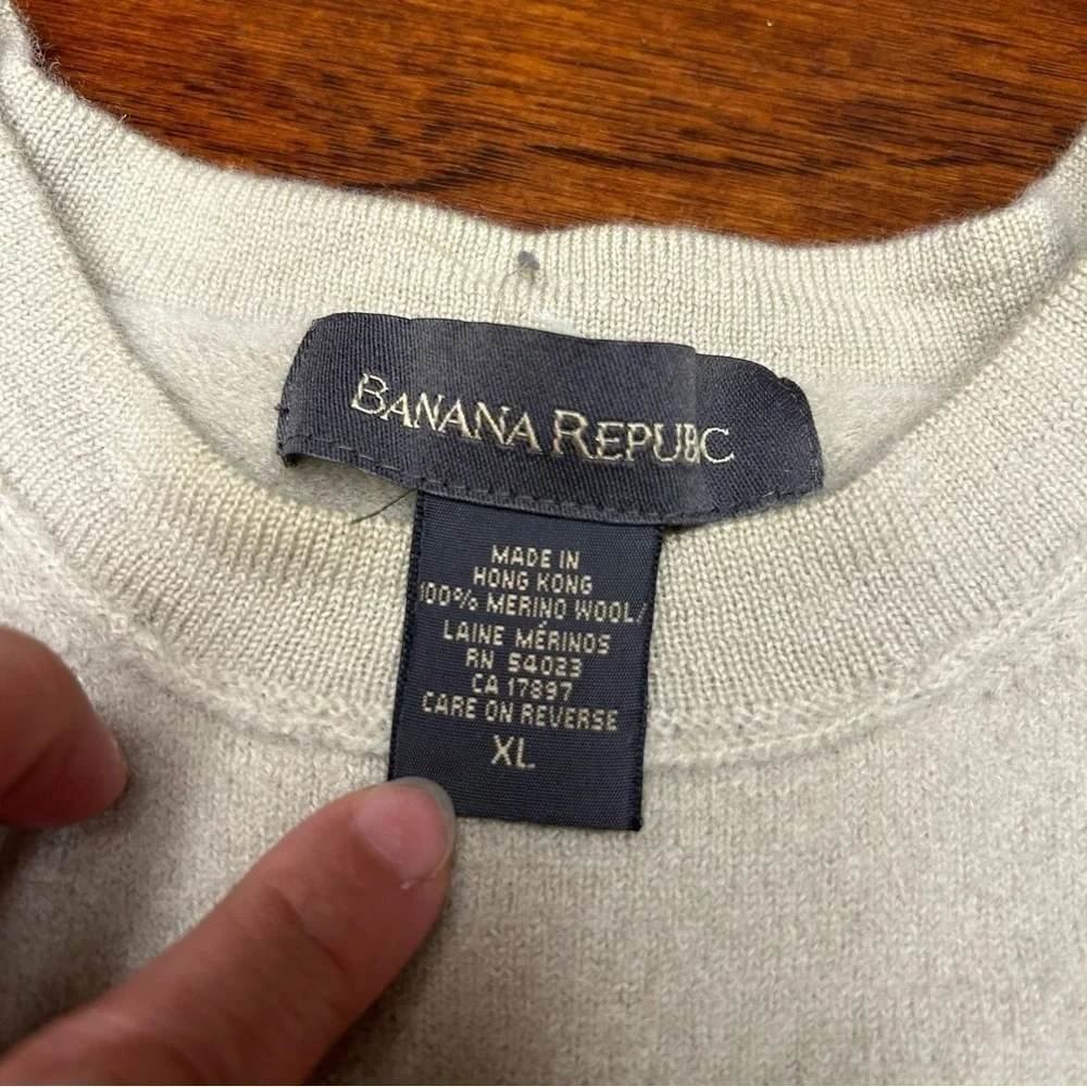 Banana republic merino‎ wool sweatshirt